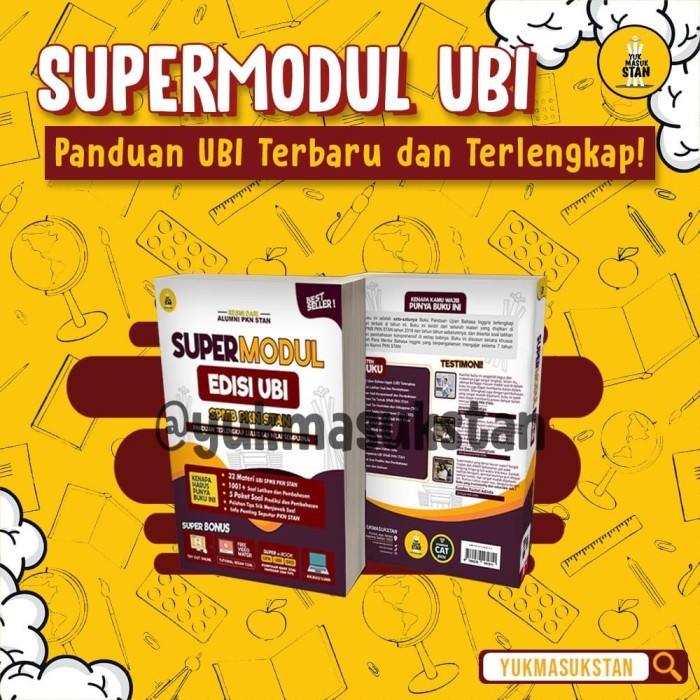 

Buku SUPERMODUL Ujian Bahasa Inggris (UBI) - SPMB PKN STAN