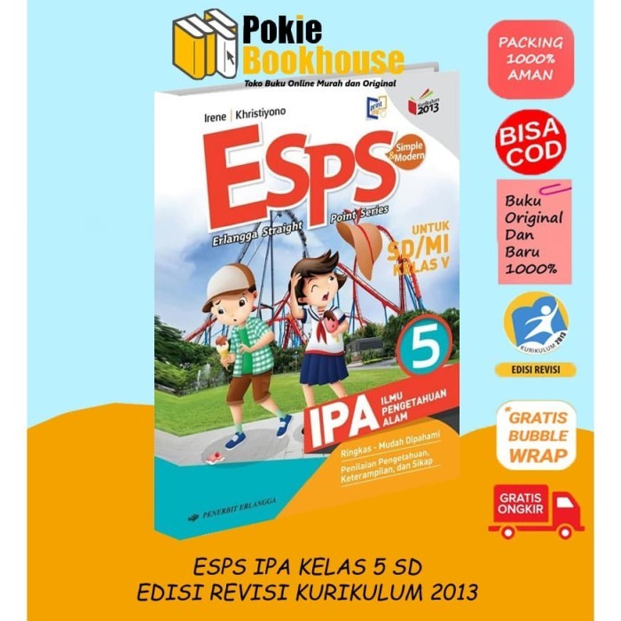 

BEST SELLER ESPS IPA 5 SD/MI KELAS V ( K13N ) ERLANGGA IRENE MJA