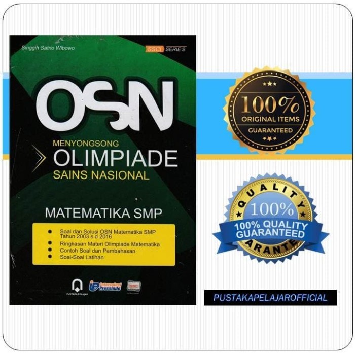 

BUKU OSN MENYONGSONG OLIMPIADE SAINS NASIONAL MATEMATIKA SMP