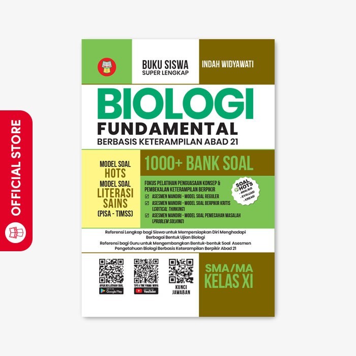 

Yrama Widya - Biologi Fundamental SMA/MA Kelas 11