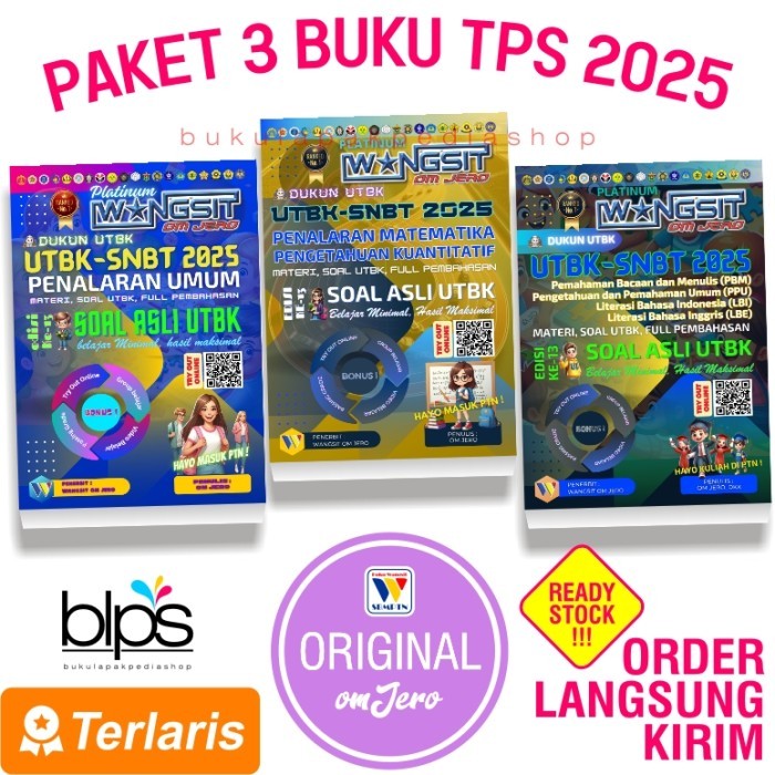 

Buku Wangsit UTBK SNBT TPS 2025 / Paket Buku TES POTENSI SKOLASTIK TPS 2025
