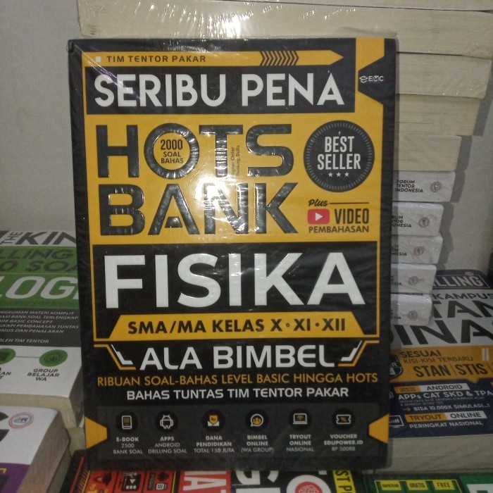 

BUKU SERIBU PENA HOTS BANK SOAL FISIKA SMA