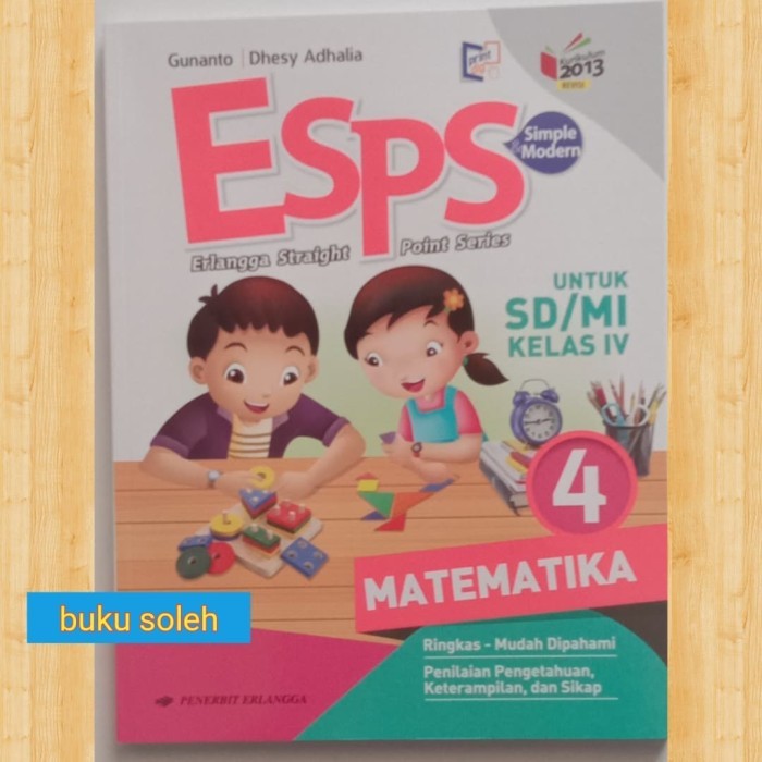 

buku paket Esps matematika SD kelas 4 kurikulum 2013 revisi