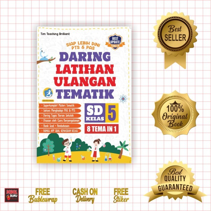 

BUKU TEMATIK SD KELAS 5 - DARING LATIHAN ULANGAN HARIAN - BUKUMURAH