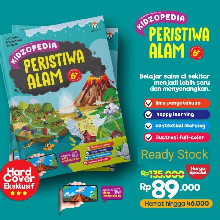 

Buku Ensiklopedia Sains IPAS SD SMP Kidzopedia Peristiwa Alam Ziyad