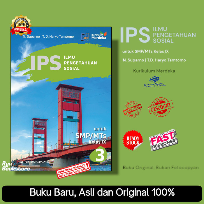 

Buku IPS Kelas 3/9/IX SMP/MTs Kur.Merdeka Erlangga