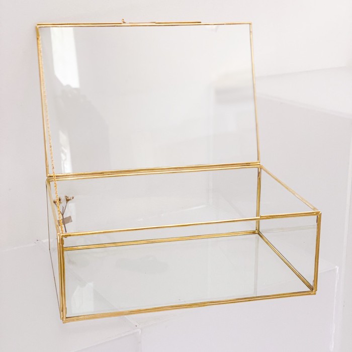 

Terrarium Glass Ring Box Kaca Murah (Persegi Panjang) Terlaris