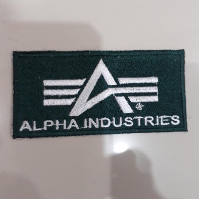 

Produk Unggulan] PATCH/LOGO BORDIR/EMBLEM BORDIR/PATCH ALPHA INDUSTRIES/PATCH AUTHENTIC
