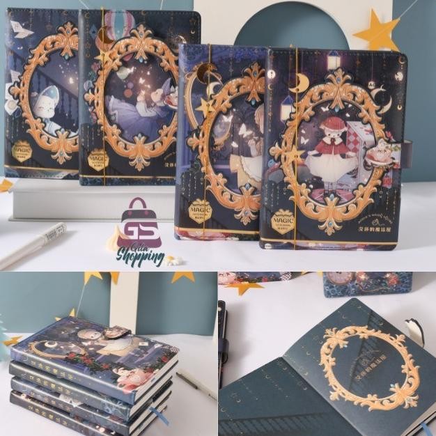

Buku Notebook Diary Magic House / Jurnal Agenda Buku Tulis - 6207