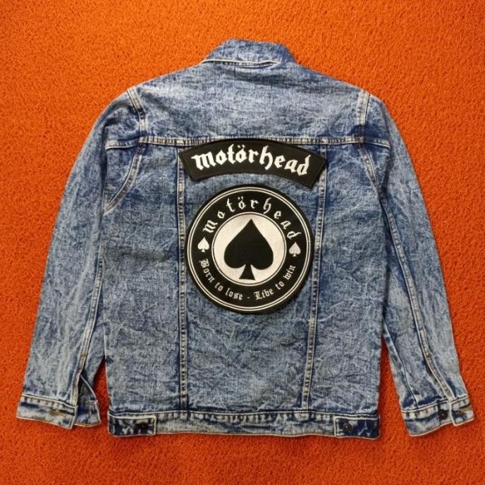 

#@#@#@#@] [ BAYAR COD ] BACKPATCH BORDIR 1 SET MOTORHEAD BEST QUALITY