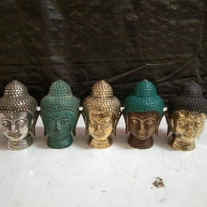 ,,,,,,,] Kepala Buddha Buddha Head no 4