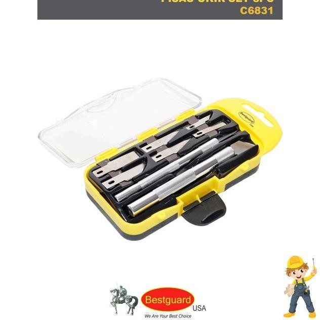 

Bestguard | Pisau Ukir Set 8 Pcs