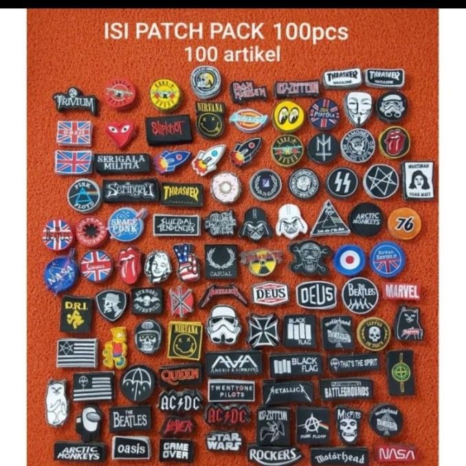 

favorit] Patch Bordir Paket Murah Cewe Cowo Random/Acak