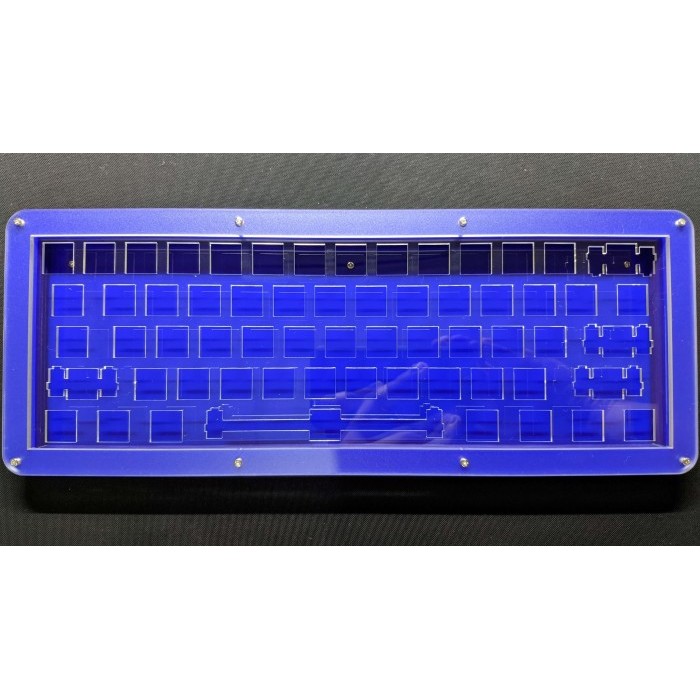 Case Acrylic Sandwich Mount - Fantech Maxfit61 / VortexSeries VX5 Pro