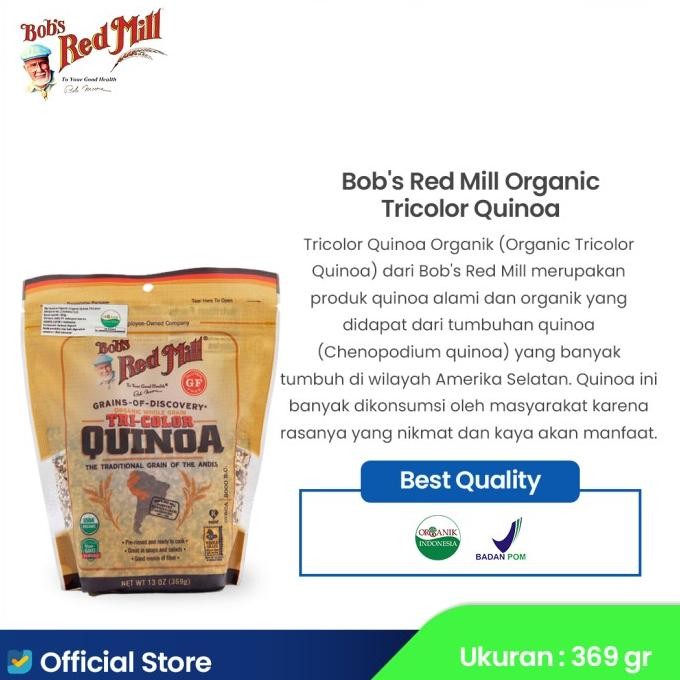 

Tricolor Quinoa Organik 369 gr