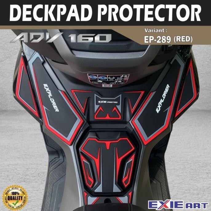 TERMURAH - DECKPAD HONDA ADV 160 - TANKPAD ADV 160 - AKSESORIS ADV 160