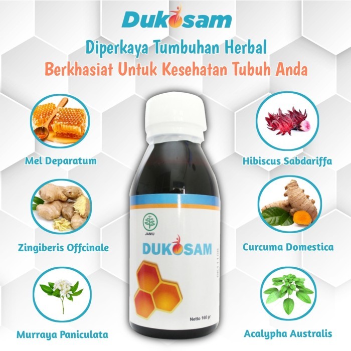 

Madu Dukosam Untuk Masalah Kolesterol Dan Asam Urat - 160Gr New
