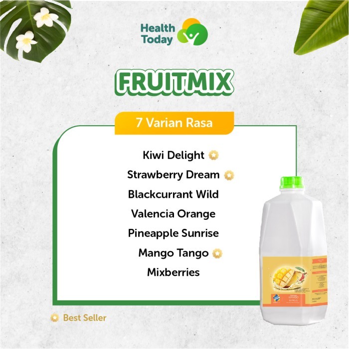 

Health Today Premium Fruit Mix Strawberry (Puree Buah Strawberry) Barangbaru