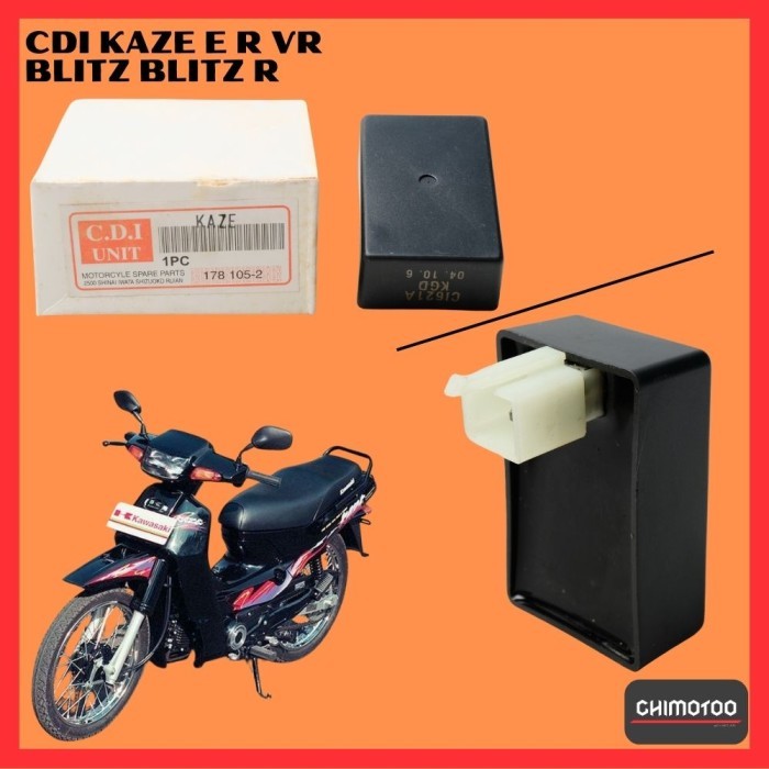 Cdi Kawasaki Kaze E R Vr  Blitz Blitz R Barang Langka