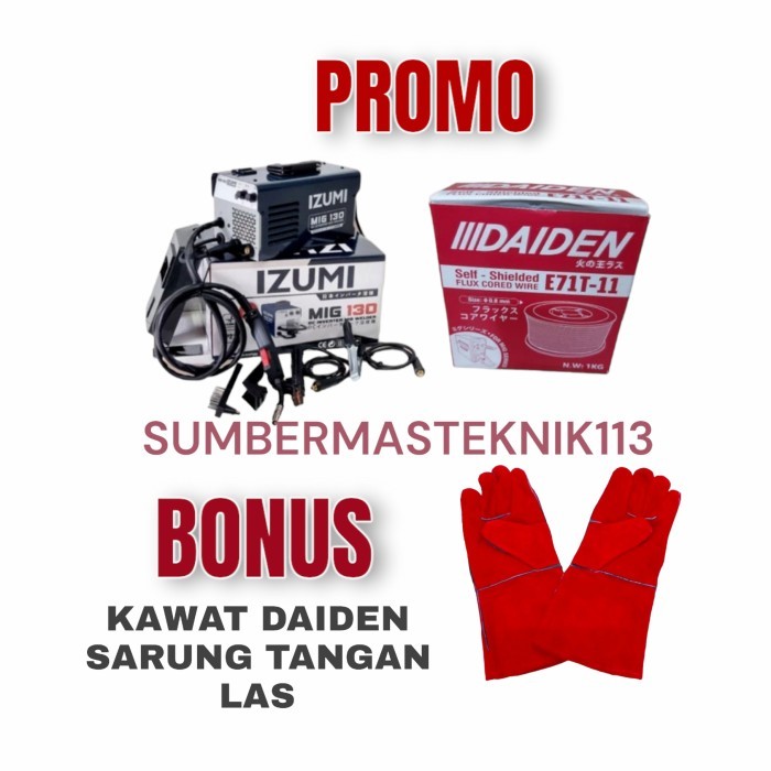 kosnew@ IZUMI MIG130 MESIN LAS IZUMI MIG 130 TRAVO LAS IZUMI MIG130
