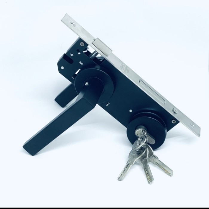 anyar ya@1 paket pintu kamar, handle pintu hitam, gagang pintu kamar tidur