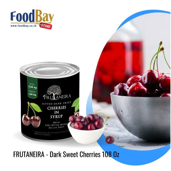 

Frutaneira - Dark Sweet Cherries 3 Kg / Ceri Hitam Utuh Terbaik