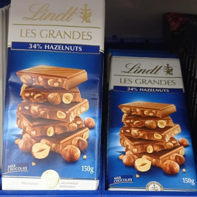 

Buruan beli] lindt grandes milk hazelnut 150gr