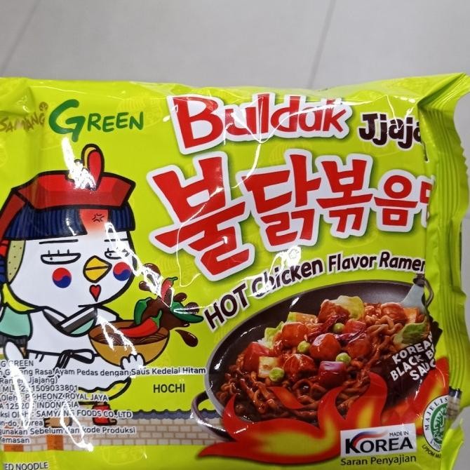 

*****] samyang green buldak jjajang hot 140gr