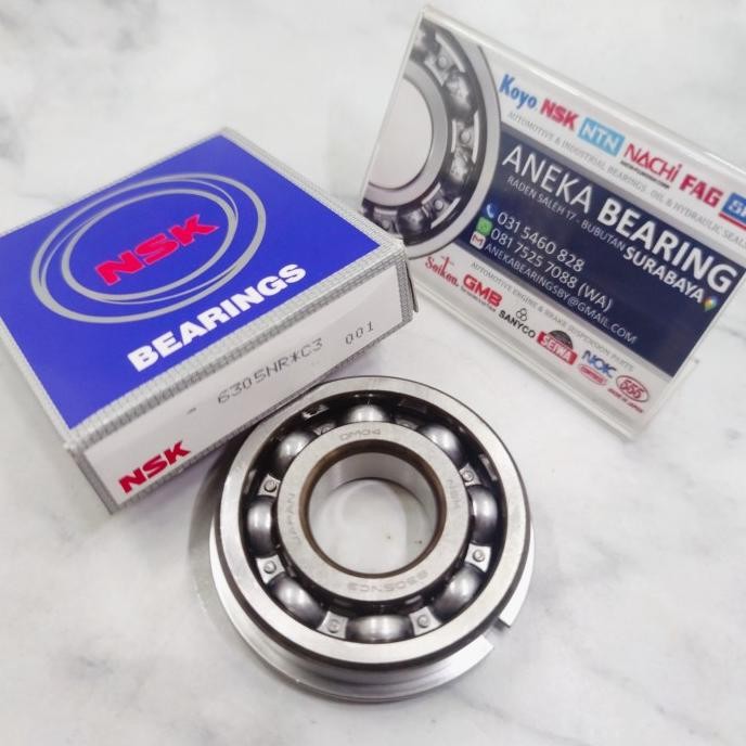 +++++] BEARING TRANSMISI 6305NR NSK ORIGINAL 6305 NR RING XEON RC 25X62X17