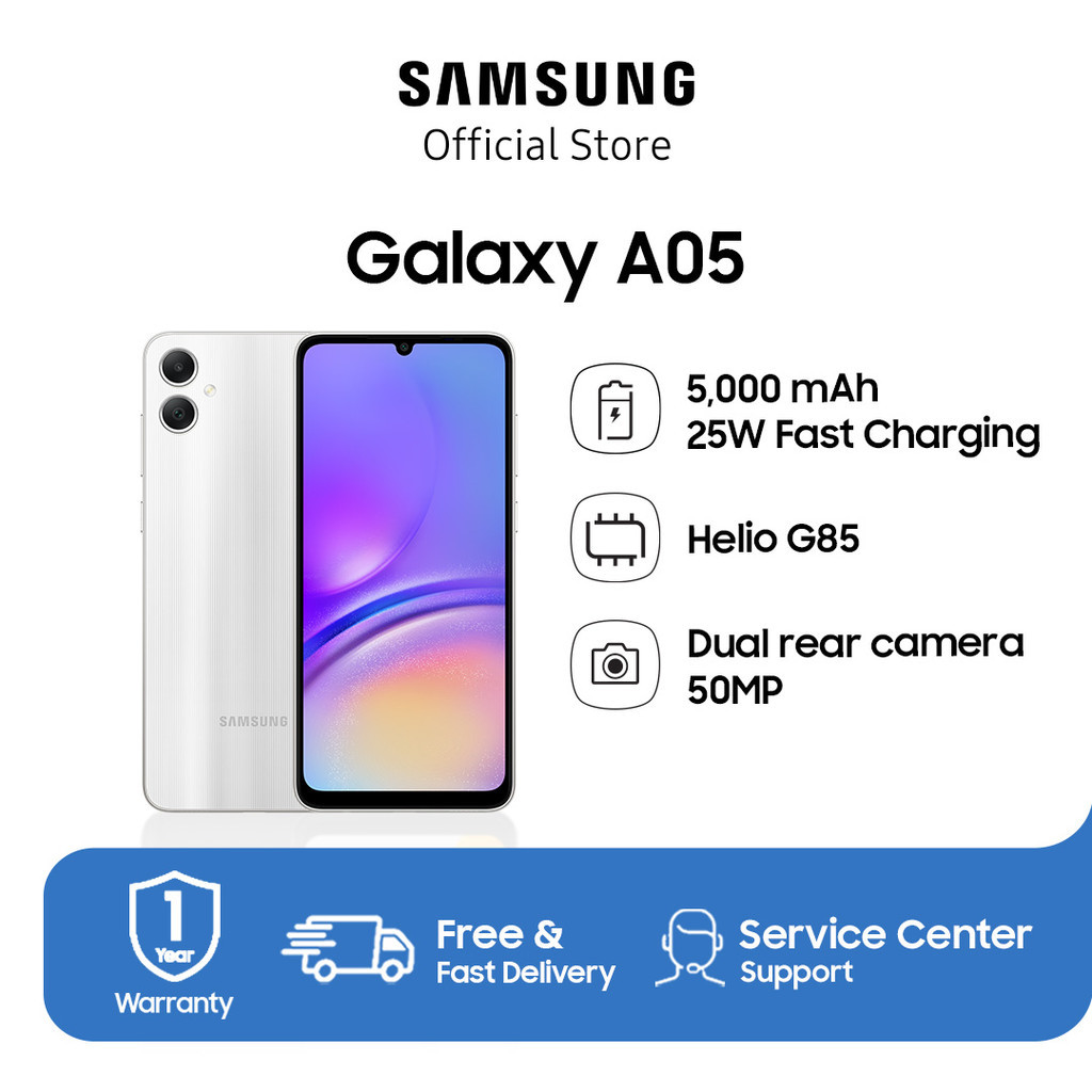 Samsung Galaxy A05 4/128GB - Silver