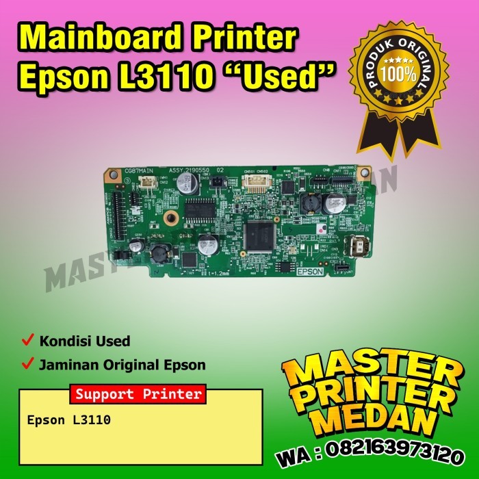 :::::::] Mainboard Epson L3110 Second Mulus