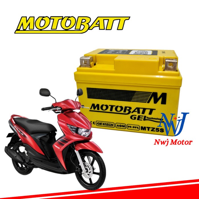 Aki Motor Yamaha Mio Soul, Mio Soul GT Mottobatt MTZ5S