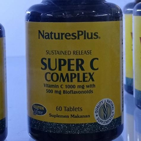 

] nature plus super c complex sustaned release 60's