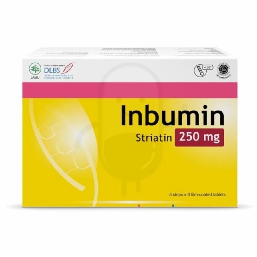 Inbumin 250 mg box 30 tablet