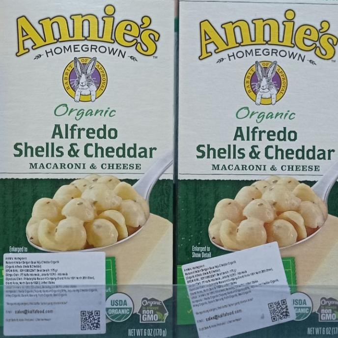 

best seller] annie's alfredo shells & cheddar macaroni & cheese 156gr