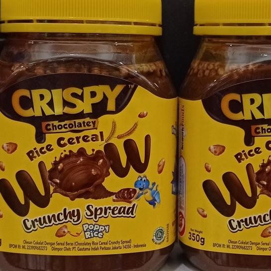 

>>>>>] crispy chocolatey crunchy spread 350ml