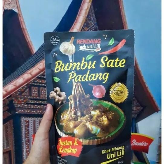 

Bumbu Sate Padang Instan Dan Lengkap By Rendang Uni Lili