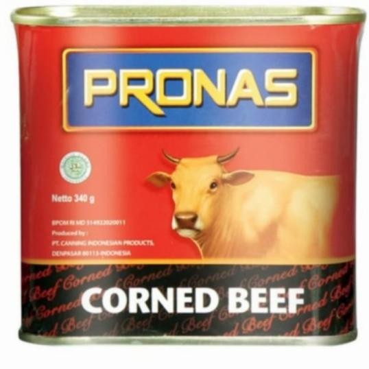 

Pronas Kornet Daging Sapi Beef Kaleng 340 Gram ( Halal )