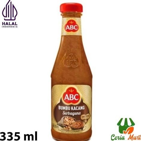 

Bumbu Kacang Serbaguna Abc 335 Gr Ml Botol Saus Batagor Siomay Sate Uduk
