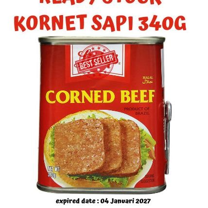 

Corned Beef - Daging Sapi Giling - Kornet Sapi (340G)