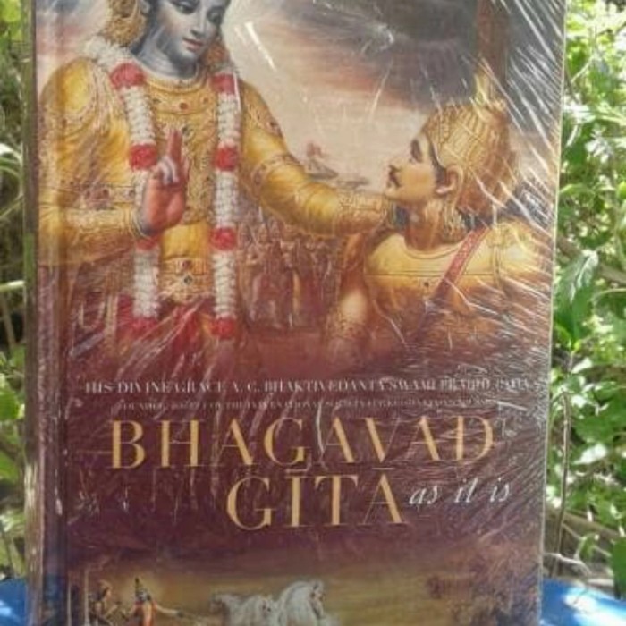&<&<&<&] Buku bhagavad gita medium hard cover AS IT IS English