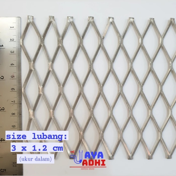 Produk Terbaik] Kawat / Mesh Almunium Wajik BESAR - pagar / jendela / kandang
