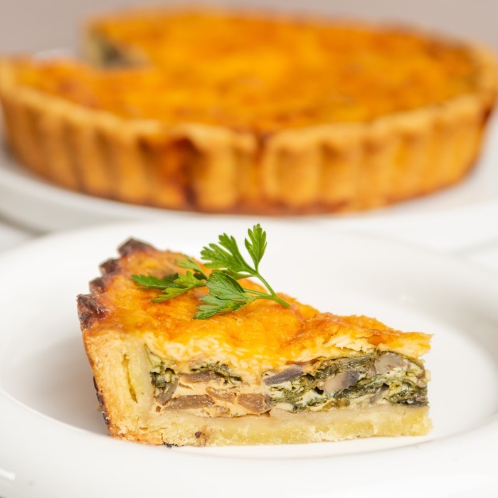 

Mushroom Spinach Quiche Terbaik