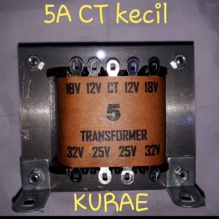 Promo Trafo 5A Ct Kurae Kecil Travo 5A Ct 32V Bagus
