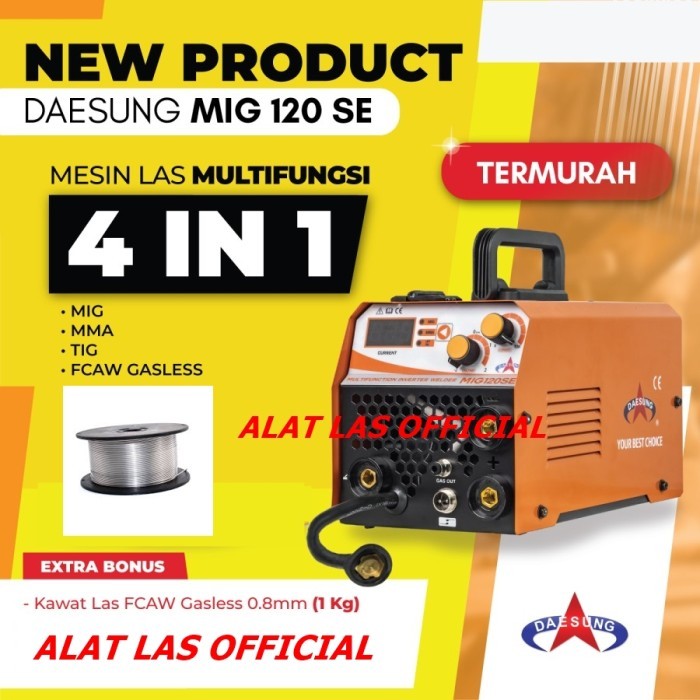 Cuci Gudang Mesin Las Daesung Mig 120Se Travo Las Daesung Mig 120 Se