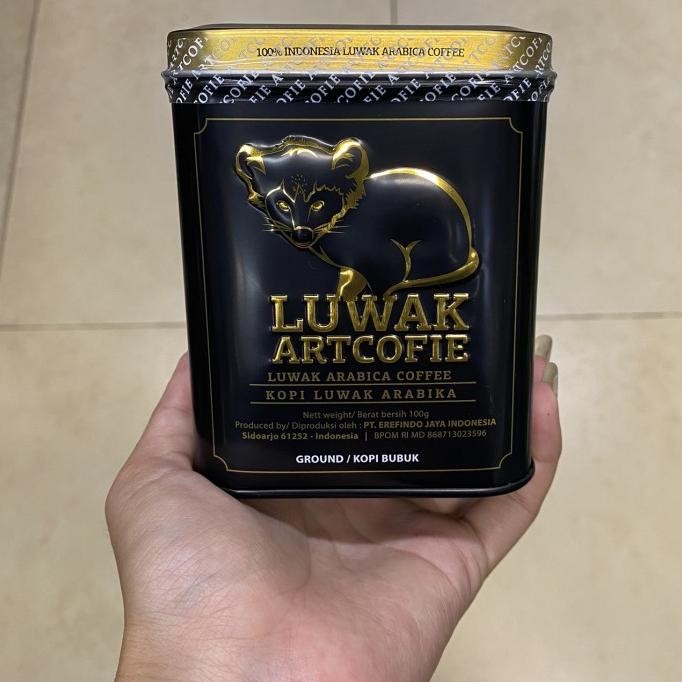 

Luwak Artcofie Arabica 100Gr | Kopi Bubuk | Premium Coffee