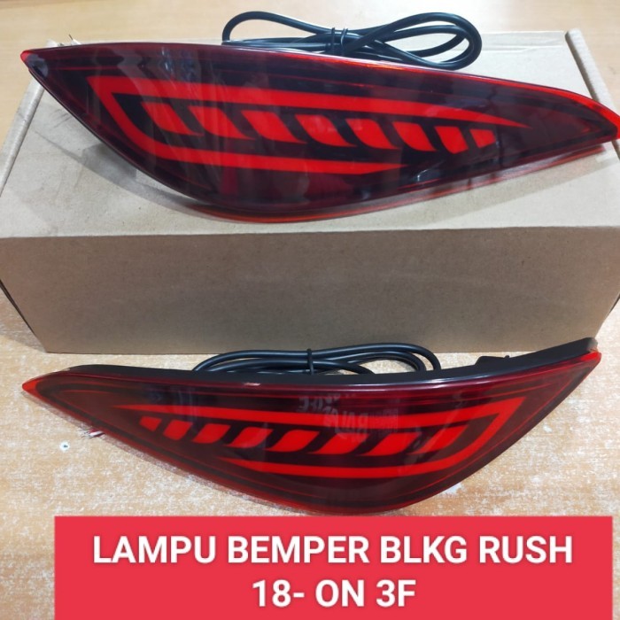 lampu reflektor bumper rush 2018-2023 + sein