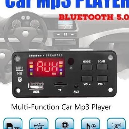Kit Mp3 Bluetooth Player 5.0 Speaker Board Audio Lcd Remote Wireless
