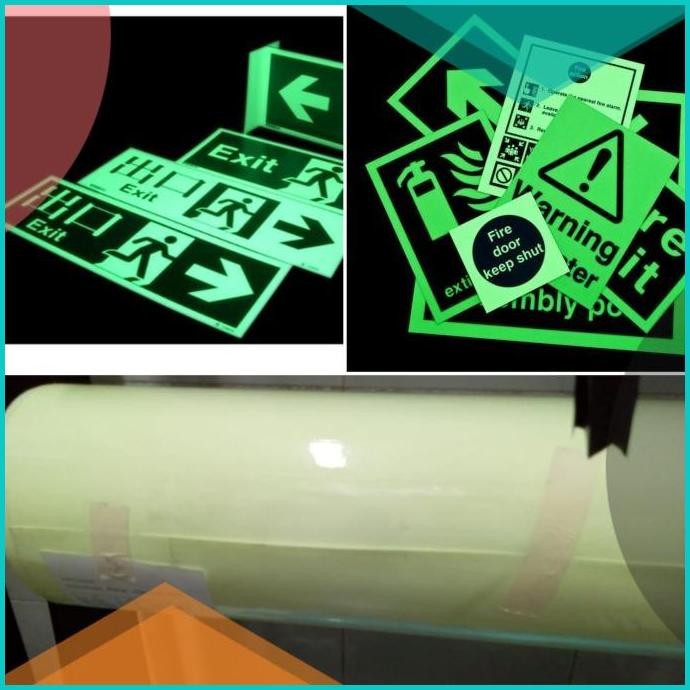 

Sticker Glow in the Dark 60cm x 1meter 140BZ4 onderdil