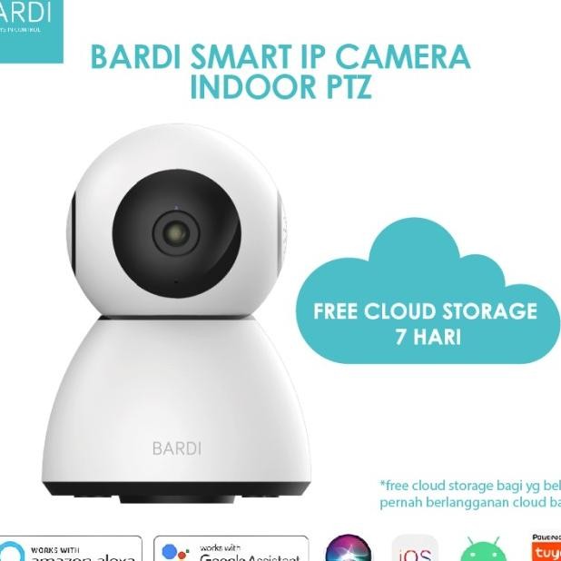 Bardi Smart Cctv Indoor Ptz Ip Camera 355 - Bardi Smart Ip